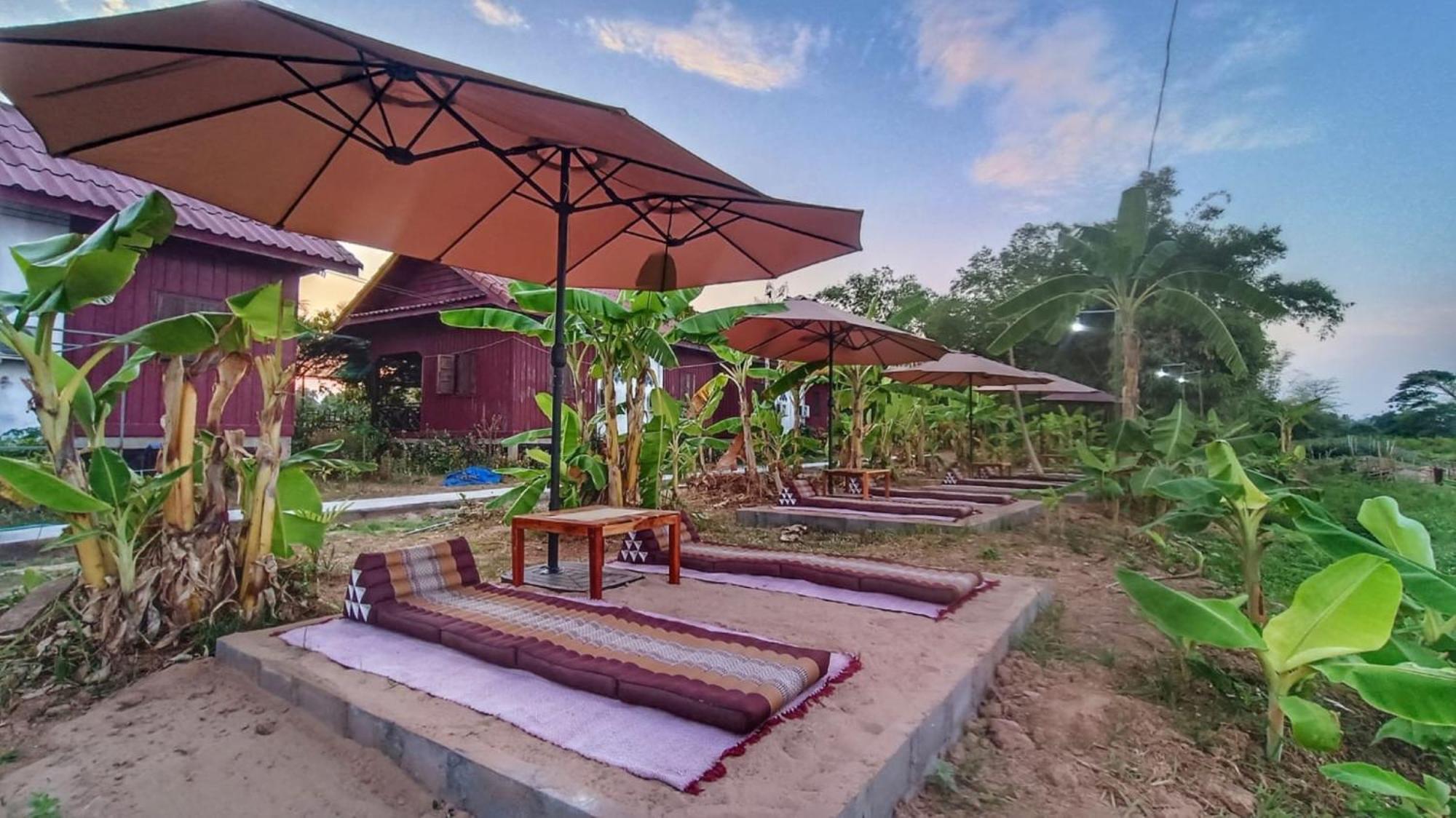 Chanhthida Guesthouse And The River Front Restaurant Ban Khon Экстерьер фото
