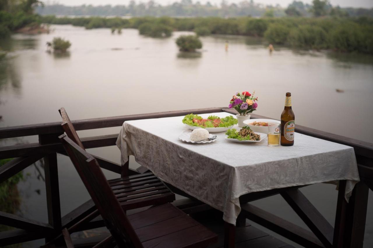 Chanhthida Guesthouse And The River Front Restaurant Ban Khon Экстерьер фото